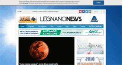 Desktop Screenshot of legnanonews.com